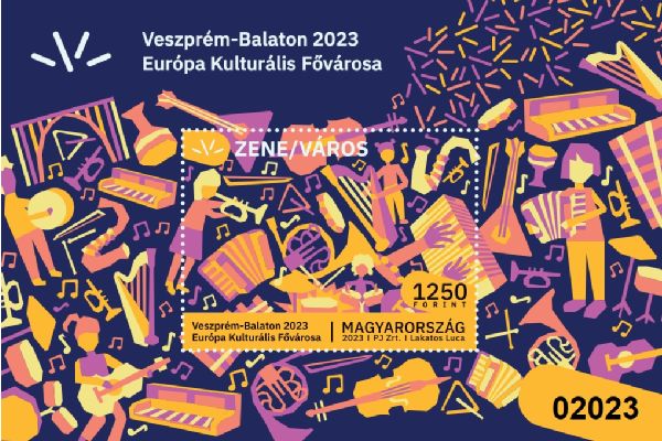 2023 Európa Kulturális Fővárosa - Veszprém-Balaton 2023 Bélyeg blokk